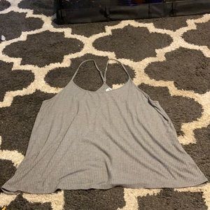 gray old navy tank top